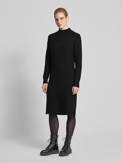 Christian Berg Woman Strickkleid mit Turtleneck Black 1