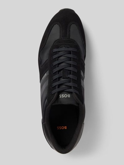 BOSS Orange Lage sneakers met labelprint, model 'LEVON_RUNN_NYMI'  - 3