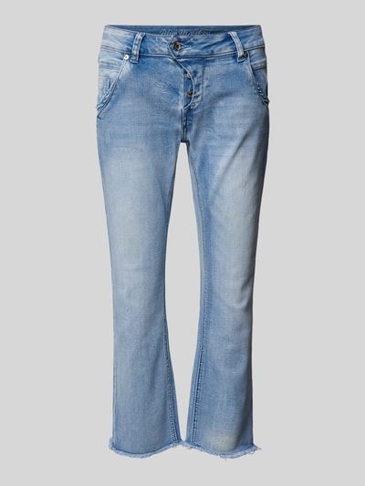 Blue Monkey Slim fit jeans in 5-pocketmodel, model 'MANIE' Blauw - 2