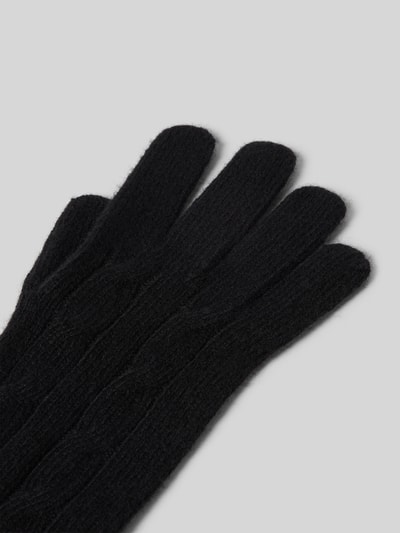 Polo Ralph Lauren Wollen handschoenen met kasjmier Zwart - 3