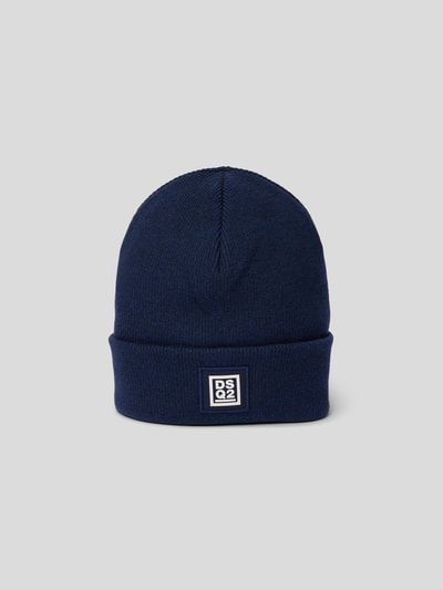 Dsquared2 Beanie mit Label-Patch Dunkelblau 4