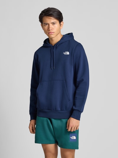The North Face Hoodie mit Label-Print Marine 4
