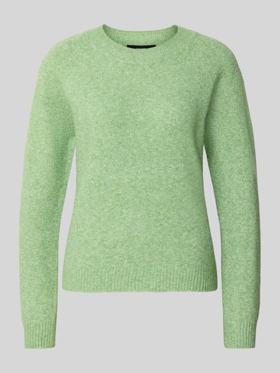 Vero Moda Regular fit gebreide pullover met raglanmouwen, model 'DOFFY' Lichtgroen - 2