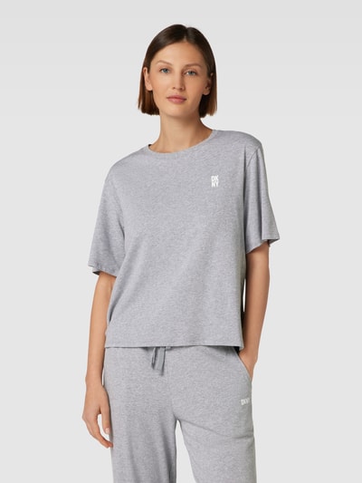 DKNY Pyjamabovendeel met elastische band Middengrijs - 4