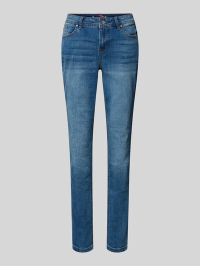 Buena Vista Skinny Fit Jeans im 5-Pocket-Design Modell 'MALIBU' Blau 2