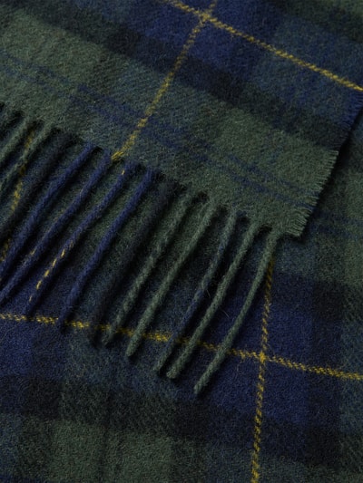 Barbour Sjaal van pure wol  Olijfgroen - 2