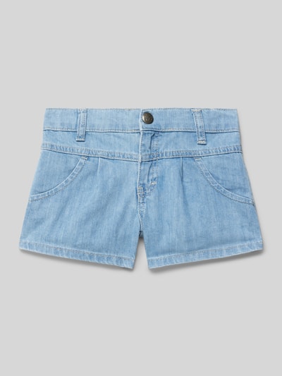 Steiff Regular Fit Jeansshorts mit Eingrifftaschen Blau 1