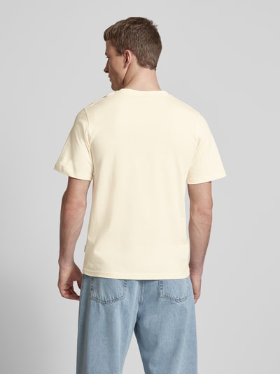 Jack & Jones T-shirt met ronde hals, model 'JORSPLIT' Offwhite - 5