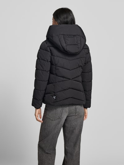 khujo Steppjacke mit Kapuze und Label-Detail Modell 'HERSCH2' Black 5