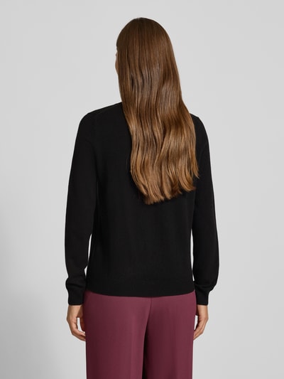 Christian Berg Woman Strickpullover aus reinem Kaschmir Black 5