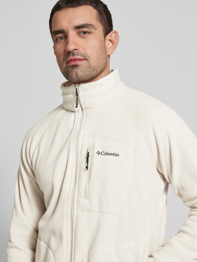 COLUMBIA Fleecejacke mit Reißverschlusstaschen Modell 'Fast Trek II' Beige 3