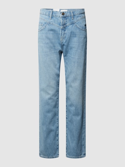 Rich & Royal Straight Fit Jeans mit Teilungsnähten Jeansblau 1