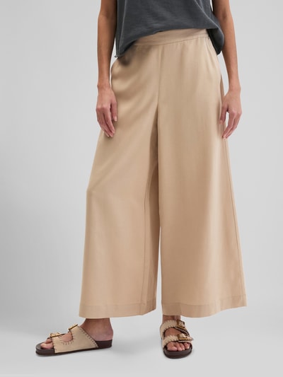 Marc O'Polo Wide Leg Culotte mit Leinen-Anteil Sand 4