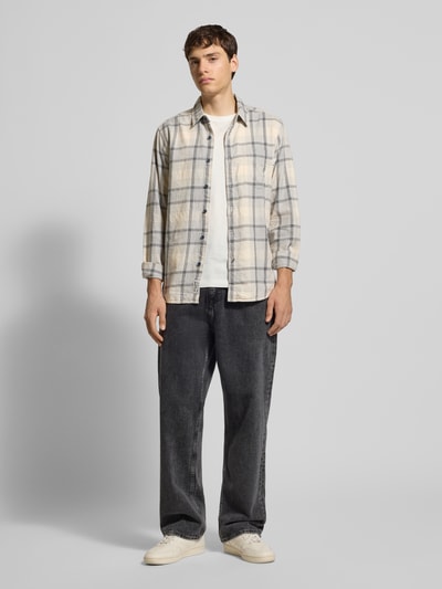 Pepe Jeans Regular Fit Freizeithemd aus reiner Baumwolle Modell 'CLUE' Hellgrau 1