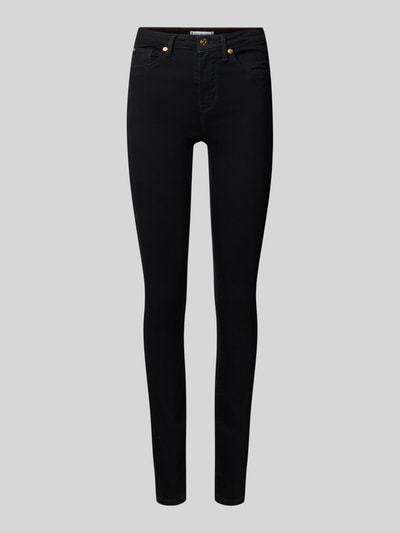 Tommy Hilfiger Skinny Fit Jeans aus Baumwoll-Mix Modell 'COMO' Black 2
