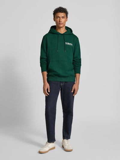 Tommy Hilfiger Regular Fit Hoodie aus reiner Baumwolle Bottle 1