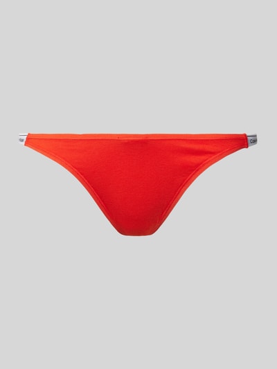 Calvin Klein Underwear String mit elastischem Logo-Bund Rot 1