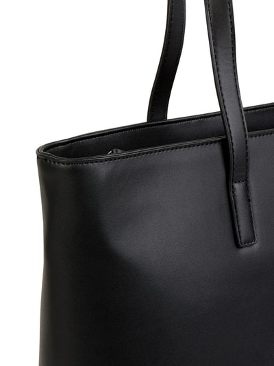 VALENTINO BAGS Shopper in Leder-Optik Modell 'Portia' Black 5