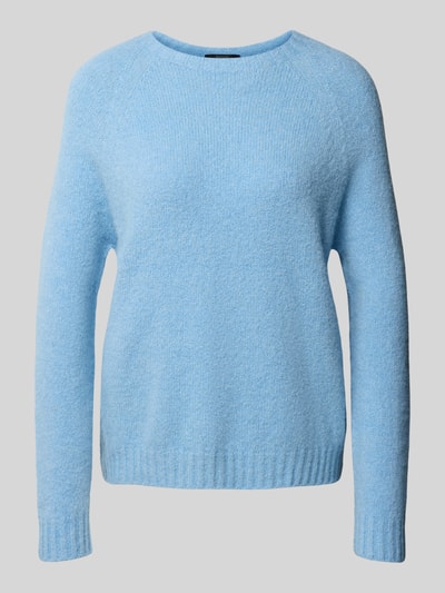 Weekend Max Mara Relaxed Fit Strickpullover aus Alpaka-Mix Modell 'GHIACCI' Hellblau 2