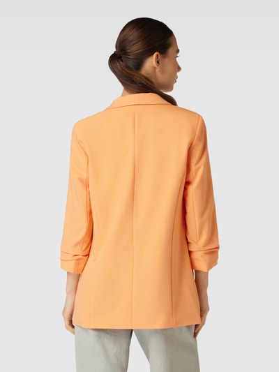 Pieces Blazer in unifarbenem Design Modell 'BOSELLA' Orange 5