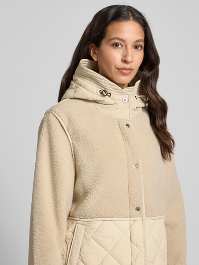 Fuchs Schmitt Jacke mit Knopfleiste und Eingrifftaschen Ecru 3