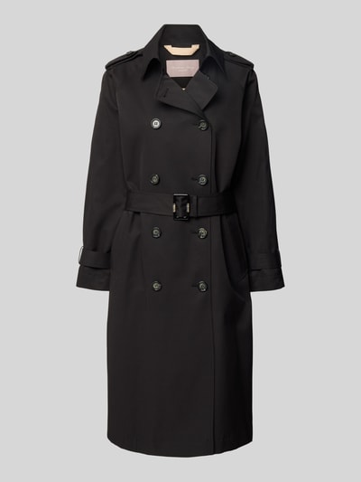 Christian Berg Woman Selection Trenchcoat met riem Zwart - 2