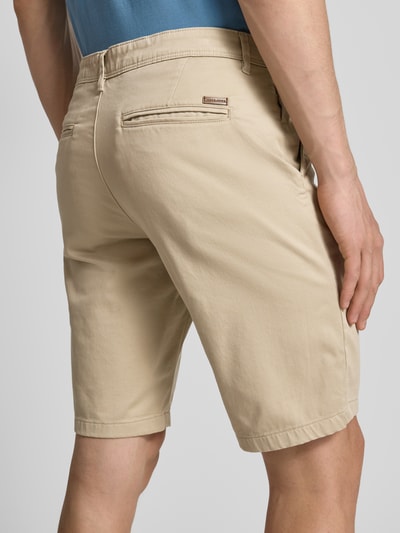 Jack & Jones Regular Fit Bermudas mit Eingrifftaschen Modell 'IBOWIE' Beige 3