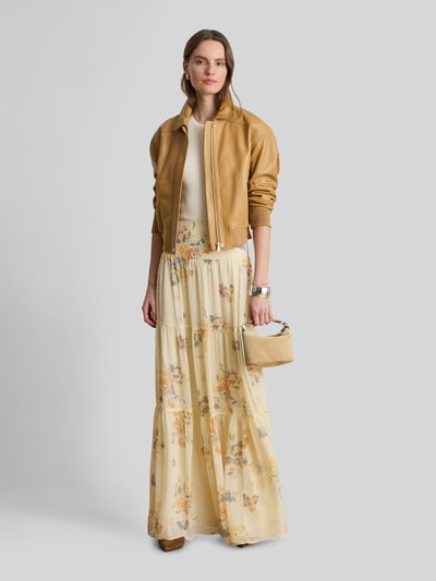 Lauren Ralph Lauren Długa spódnica z szyfonu model 'PAULINDA MAX' Piaskowy 1