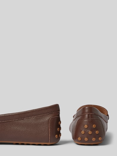 Lauren Ralph Lauren Loafer mit Logo-Applikation Modell 'BARNSBURY' Mittelbraun 2