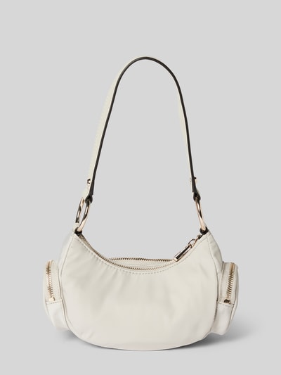 Guess Handtasche mit Label-Applikation Taupe 4