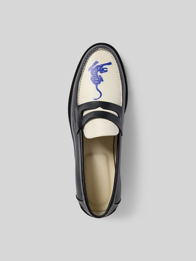Duke & Dexter Loafer mit Motiv-Print Black 4