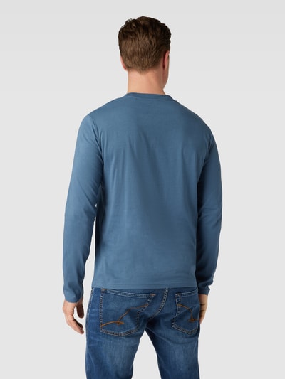 Marc O'Polo Longsleeve mit Label-Print Ocean 5