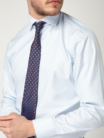 Christian Berg Men Modern Fit Business-Hemd mit Streifenmuster Bleu 5