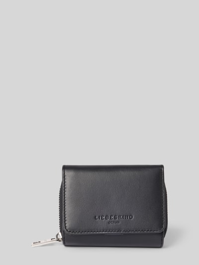 LIEBESKIND BERLIN Leren portemonnee met labeldetail, model 'Pablita Tokyo Sheep' Zwart - 1
