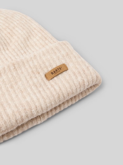 Barts Muts in gebreide look, model 'Witzia' Offwhite - 2