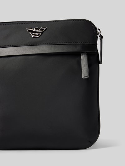 Emporio Armani Umhängetasche mit Label-Applikation Black 3