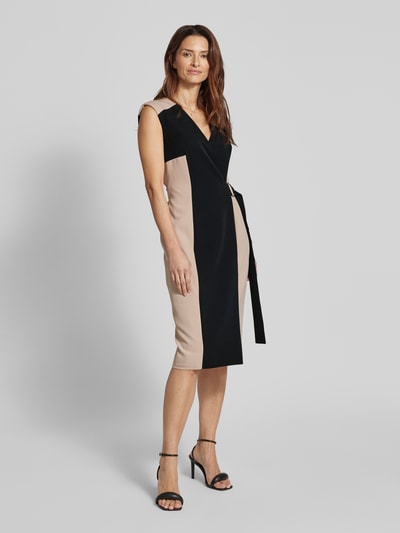 DKNY Midi-jurk in wikkellook Ecru - 1