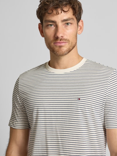 Tommy Hilfiger Regular Fit T-Shirt aus reiner Baumwolle Weiss 3