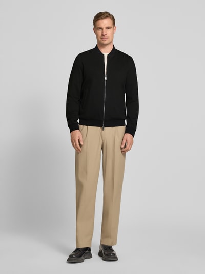 ROY ROBSON Bomberjacke mit Zweiwege-Reißverschluss Black 1