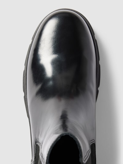 Tommy Hilfiger Chelsea Boots aus Leder Modell 'PREPPY' Schwarz 5