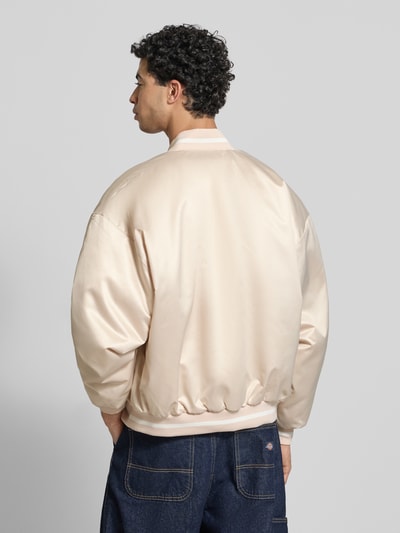 adidas Sportswear Regular Fit Bomberjacke mit Stehkragen Beige 5