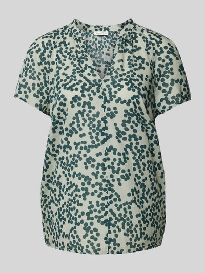 Marc O'Polo Bluse mit Tunikakragen Mint 2