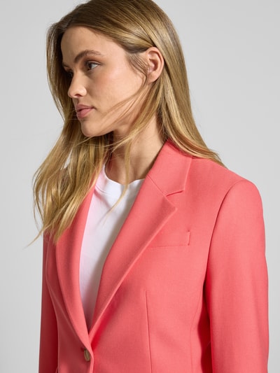 BOSS Blazer met paspelzak op de borst, model 'Jia' Felroze - 3