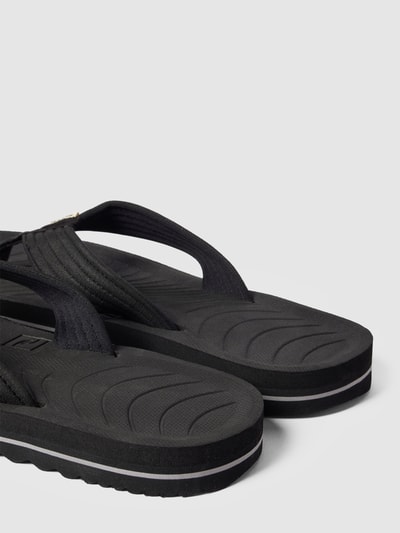 Rip Curl Teenslippers met labeldetail, model 'DBAH ECO' Zwart - 2