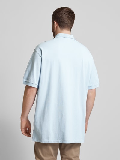 Polo Ralph Lauren Big & Tall PLUS SIZE Poloshirt mit Label-Stitching Hellblau 5