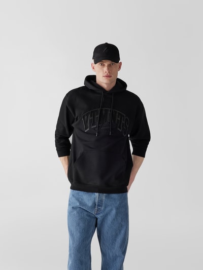 VTMNTS Oversized Hoodie mit Label-Detail Black 4