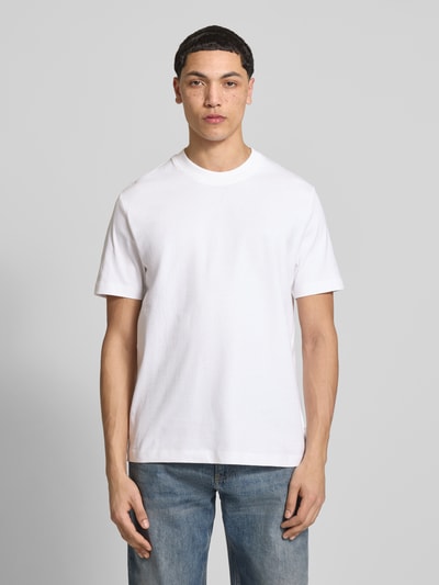 Marc O'Polo DENIM T-shirt o kroju oversized z czystej Bawełny Biały 4