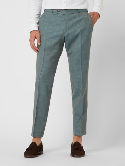 Wilvorst Pantalon van wol Lindegroen - 4