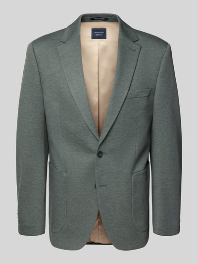 Christian Berg Men Regular fit 2-knoops colbert met reverskraag Lichtgroen - 2