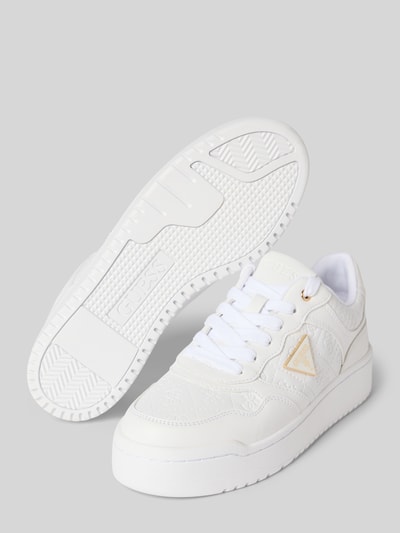 Guess Sneaker mit Logo-Applikation Modell 'Miram' Weiss 4